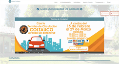Desktop Screenshot of coltauco.cl
